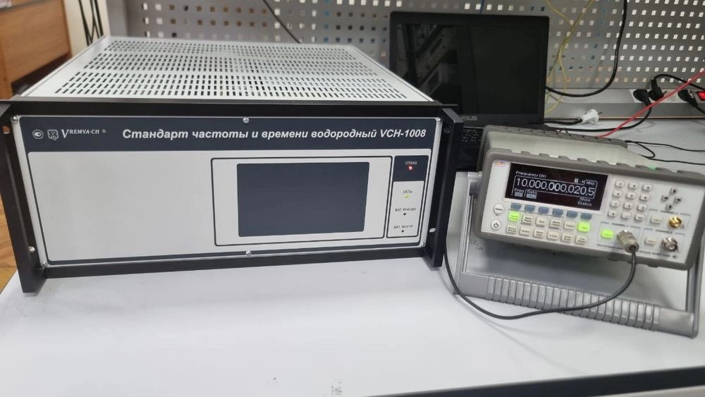 В ФБУ «Волгоградский ЦСМ» введен в эксплуатацию водородный стандарт частоты и времени VCH-1008
